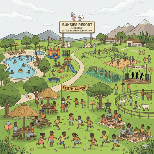 Why Buksies Resort’s Easter Egg Hunt Is the Perfect Family Day Out in Johannesburg South